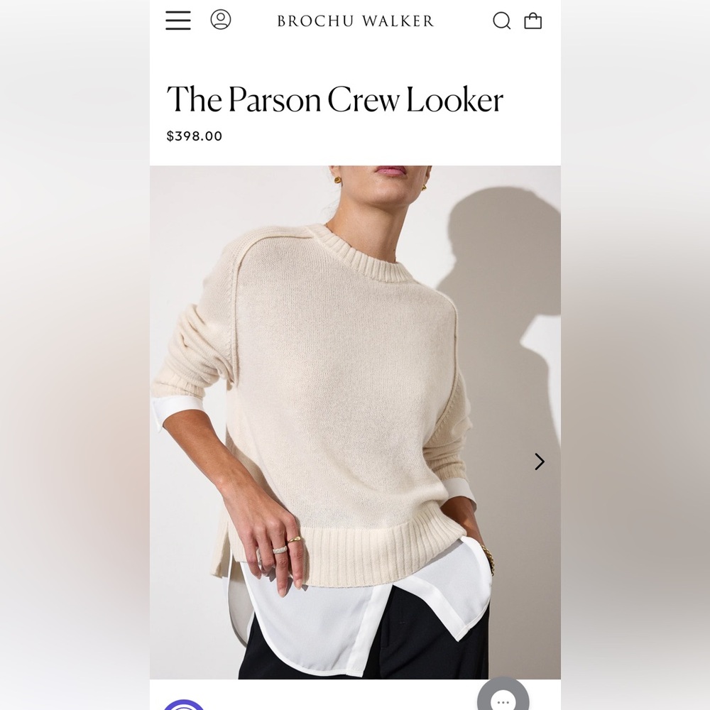 Brochu Walker cashmere-and-silk sweater
